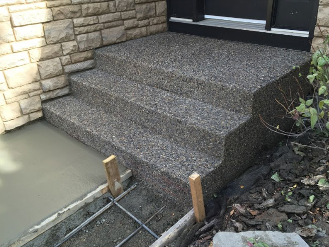 concrete stairs