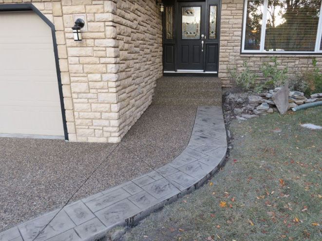 decorative concrete in Calgary