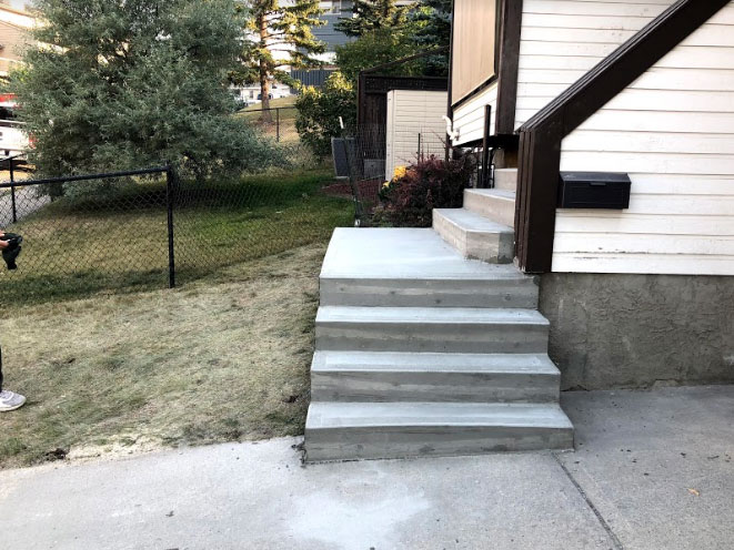 Concrete Steps Calgary : Patriarch Construction – Calgary Alberta