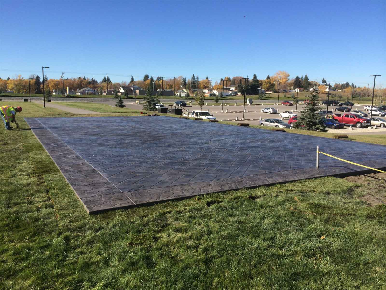 Decorative Concrete Calgary Stamped concrete Patriarch Construction